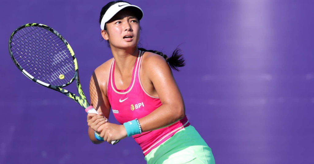 Filipina tennis star Alex Eala sets career-high in WTA rankings