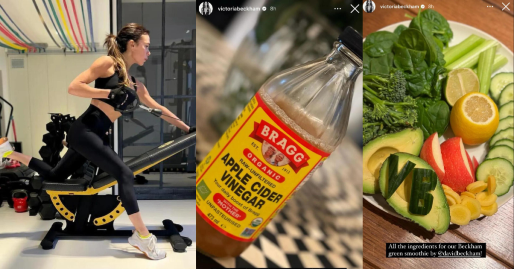 From Apple Cider Vinegar To Green Smoothies: 4 Of Victoria Beckham’s Favorite Daily Wellness Hacks