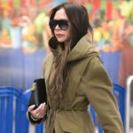 Victoria Beckham Travels In Spandex Pantaboots – Because The Airport Is Her Runway