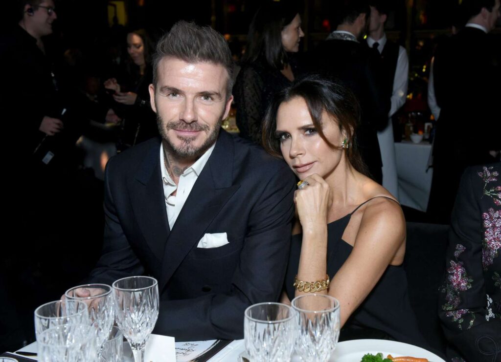 Victoria Beckham enjoys romantic dinner date with husband David