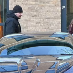 Victoria Beckham heads to work in a £227,000 Ferrari after viral Rolls Royce gaffe in the Beckham documentary