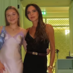 Victoria Beckham reveals she designed the dress her mini-me daughter Harper, 12, wore at her Paris Fashion Week show… and reveals its eye-watering price tag