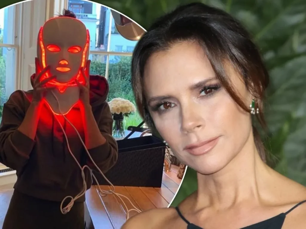 Victoria’s Age-Reversing Secret Weapon? Inside Her High-Tech LED Mask Ritual