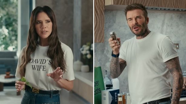 David and Victoria Beckham are praised for their debut Super Bowl advert as fans admit they stayed up all night just to see ‘hilarious’ commercial