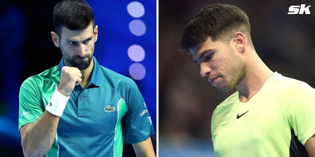 Carlos Alcaraz reveals he cried after losing to Novak Djokovic at ATP Finals 2023