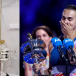 Aryna Sabalenka shares adorable picture of hitting partner’s daughter with her Australian Open trophy