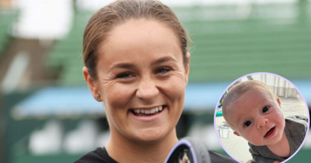 Ash Barty shares a rare glimpse of her seven-month-old son Hayden as they are announced as the faces of BONDS Baby Search 2024