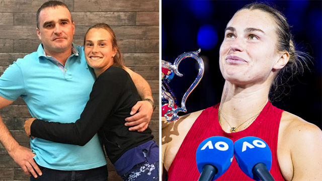 Aus Open champ Aryna Sabalenka’s touching tribute after fulfilling promise to late father