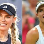 “When in Texas” – Caroline Wozniacki and Eugenie Bouchard take delight in cowboy boots gifted to them at Dallas Open exhibition