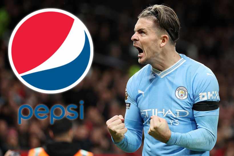 Jack Grealish ‘signs seven-figure Pepsi deal’ to emulate Lionel Messi and David Beckham and stars in advert alongside footy hard man