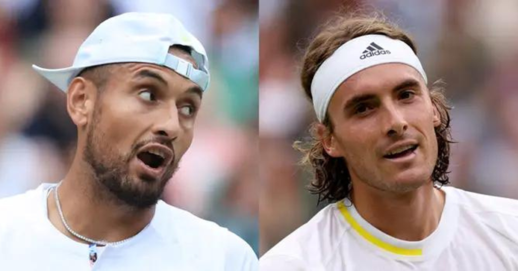 Nick Kyrgios Tries Hard to Keep Differences Aside With Stefanos Tsitsipas as He Defends Him From a Nasty Troll