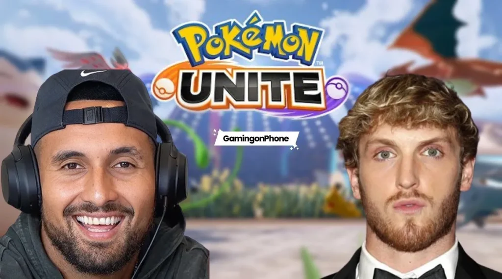 Nick Kyrgios and Logan Paul team up and are looking for teammates to compete in Pokémon UNITE Championship Series 2024