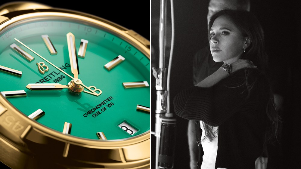 She’s known for fashion. Now a splash in watches. Victoria Beckham Just Launched Her First Watch Collection With Breitling