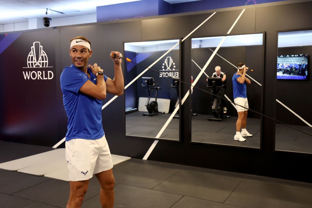 Rafael Nadal shares glimpses of latest gym session as he nears Doha comeback