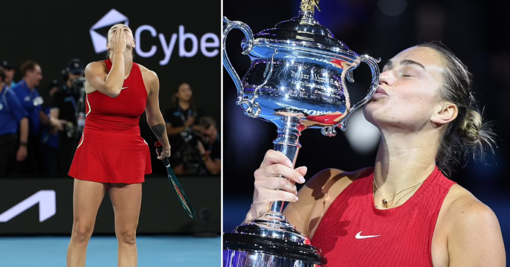 Revealed: The family tragedy behind Aryna Sabalenka’s heartbreaking kiss celebration as she won the Australian Open