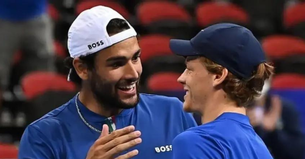 “Straight out of a movie funeral scene” “Why is it so dramatic ” – Jannik Sinner meeting Matteo Berrettini following Australian Open win amuses fans