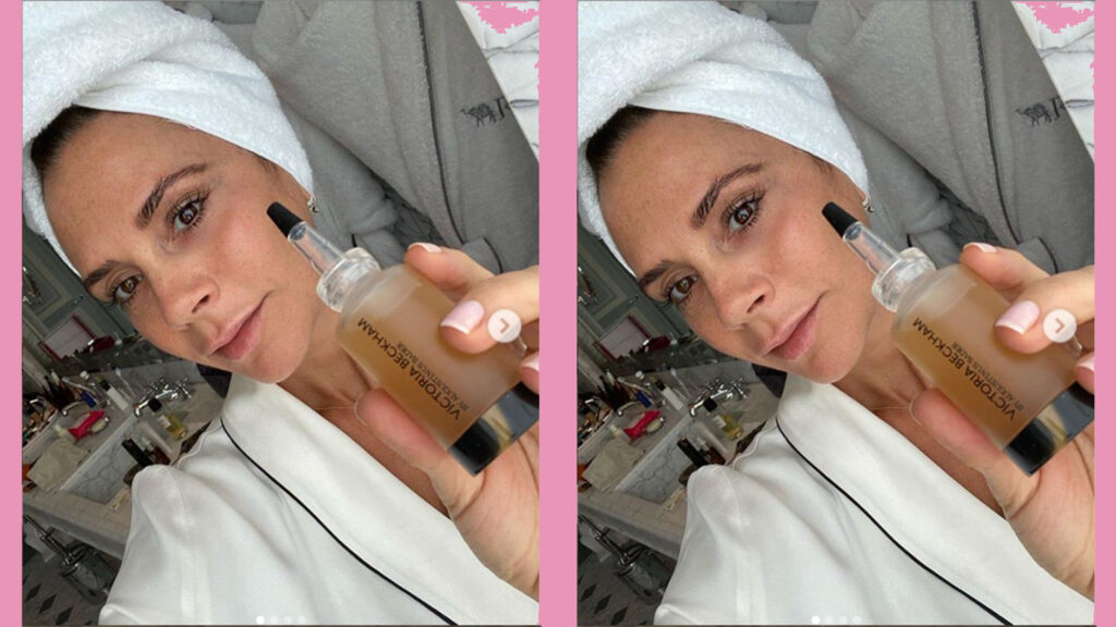 Victoria Beckham’s skincare routine is a two-step symphony of radiance