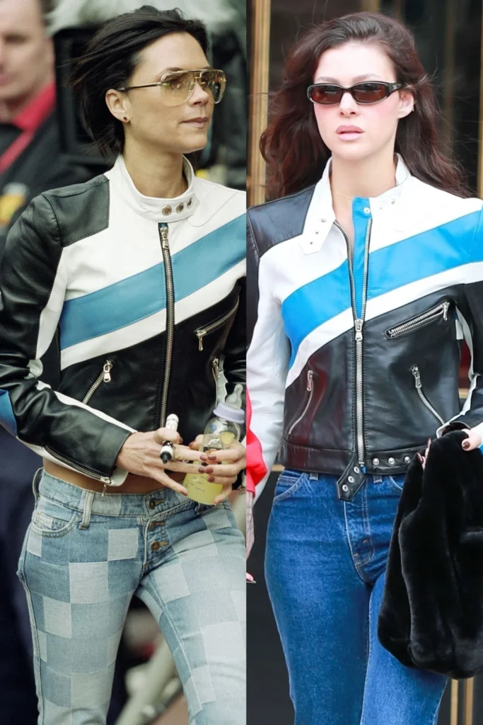 Nicola Peltz Re-Wears Mother-In-Law Victoria Beckham’s Jacket Over 20 Years Later