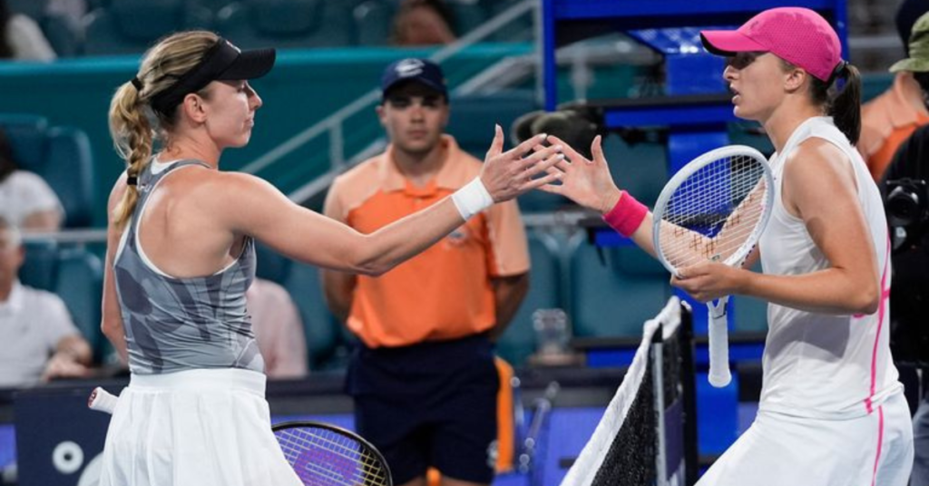 Dominant Swiatek Ousted! Alexandrova Claims Major Miami Victory