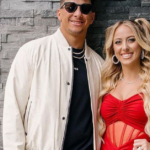 Brittany Mahomes stuns in cut-out Versace bridal gown in unseen wedding photos