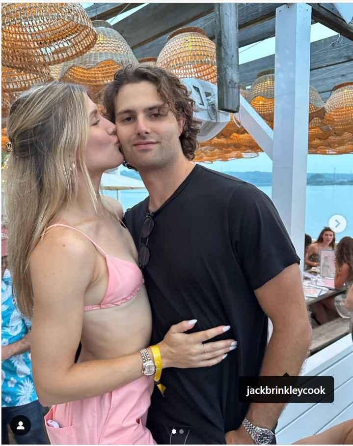 Eugenie Bouchard’s boyfriend Jack Brinkley-Cook shares a beach day memory of him with his “princess” as he celebrates the Canadian’s birthday