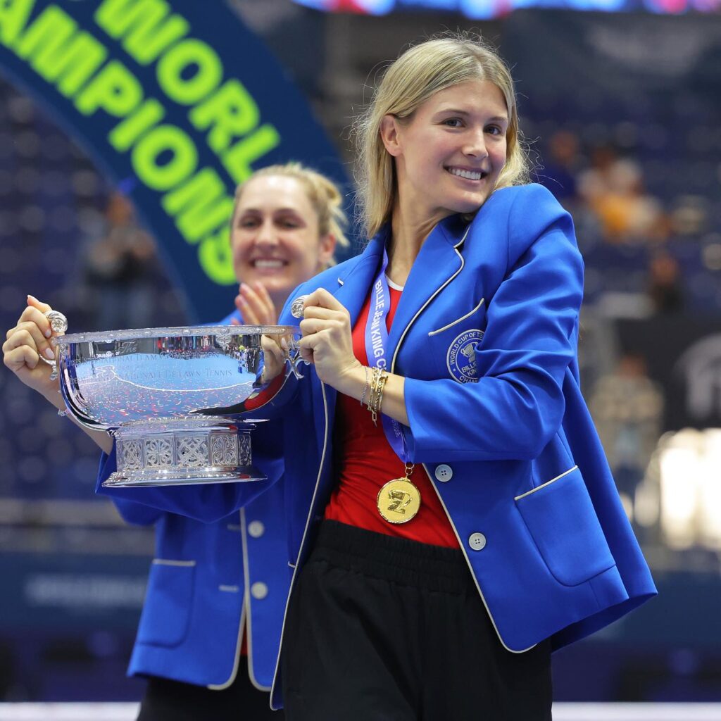 “First real win!! Lfg!!” – Eugenie Bouchard celebrates two ‘first wins’ on the same day as she gets pickleball career on track.