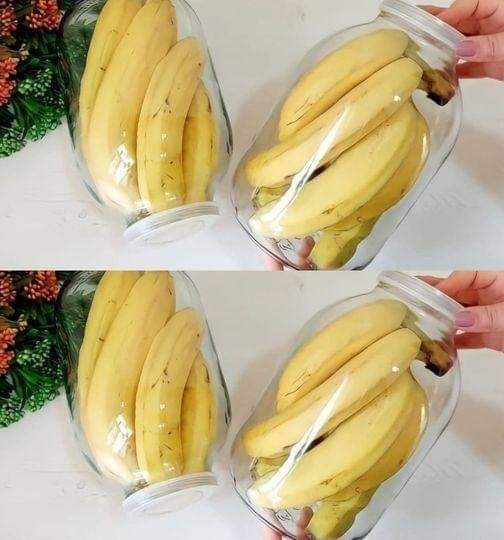 NO MORE ROTTEN AND BLACK BANANAS AFTER A FEW DAYS: WITH THIS METHOD THEY WILL LAST LONGER