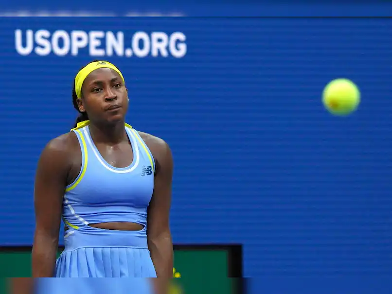 Defending champ Coco Gauff is OUT at US Open after struggling with serve in ANOTHER loss to Emma Navarro